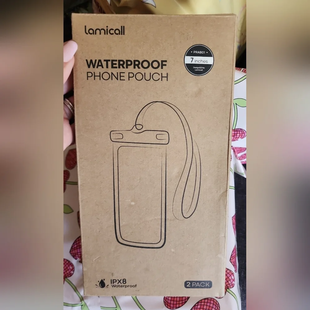 Waterproof phone pouch